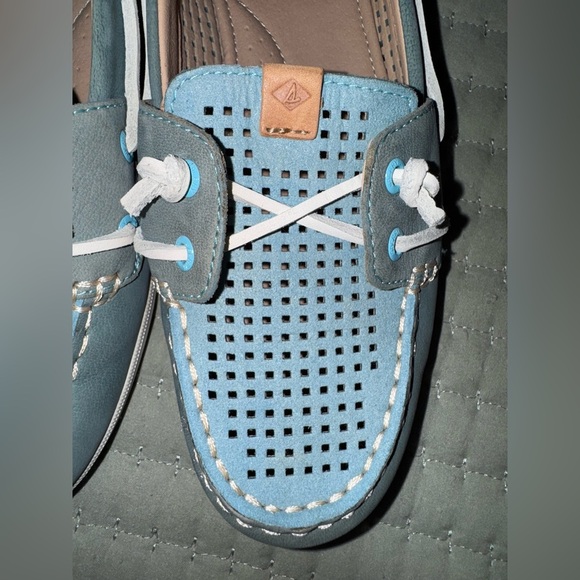 SPERRY Women's Coil Ivy Canvas Boat Shoes. Size 8. NWOT No box - Picture 4 of 11